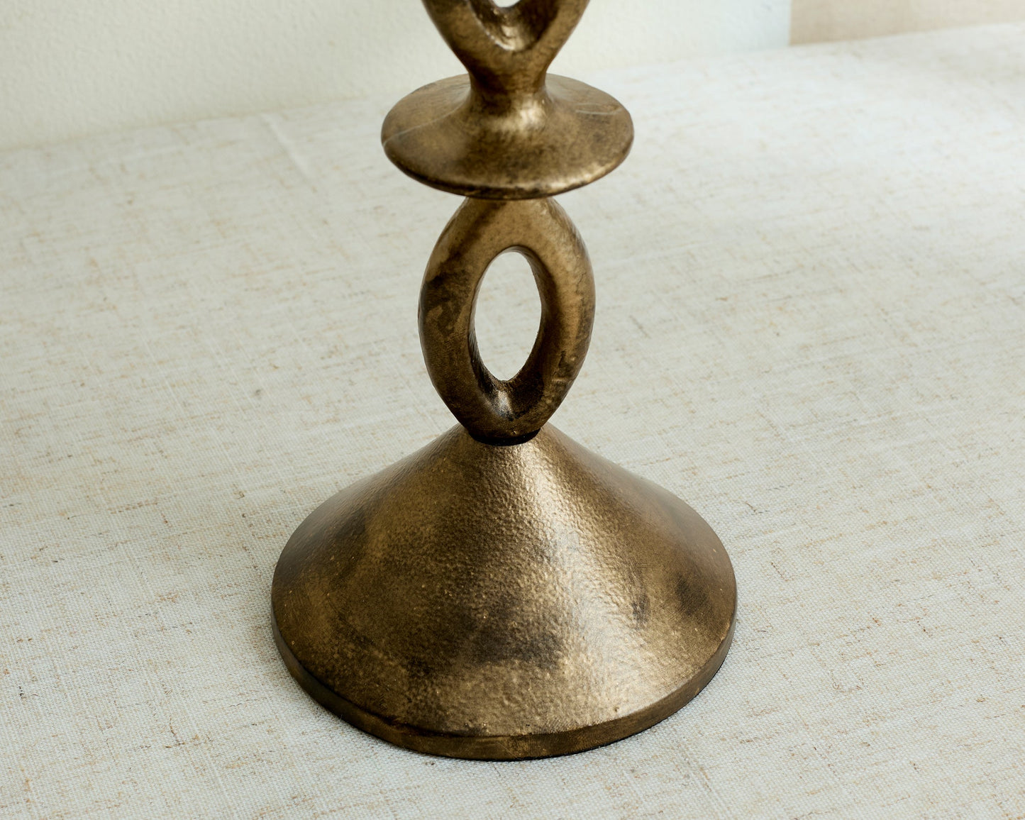 Cessna Gold Handcrafted Taper Candle Holder
