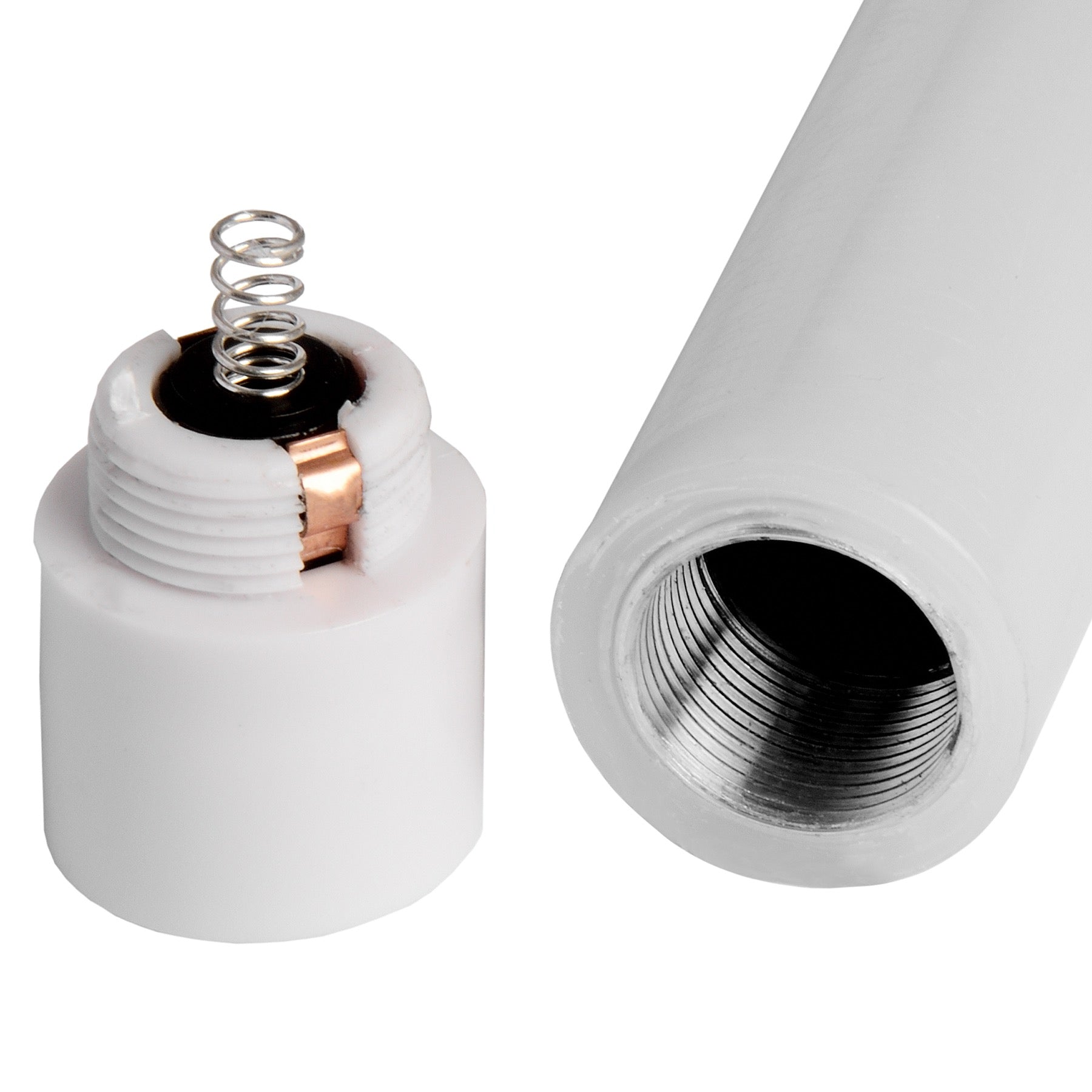 Luxe Collection Natural Glow S/ 2 White LED Dinner Candles image 2