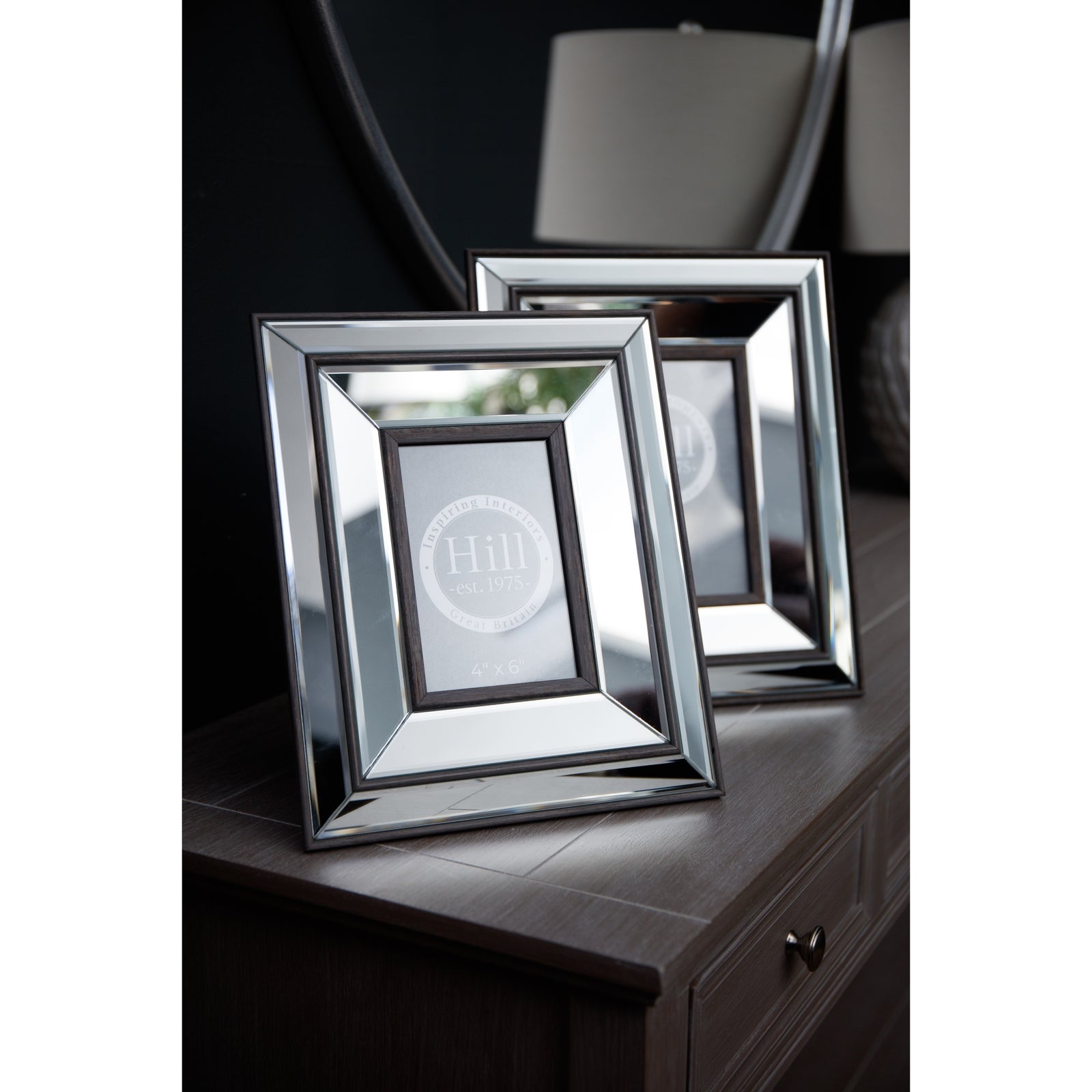 Tristan Mirror And Wood 4X6 Frame image 1