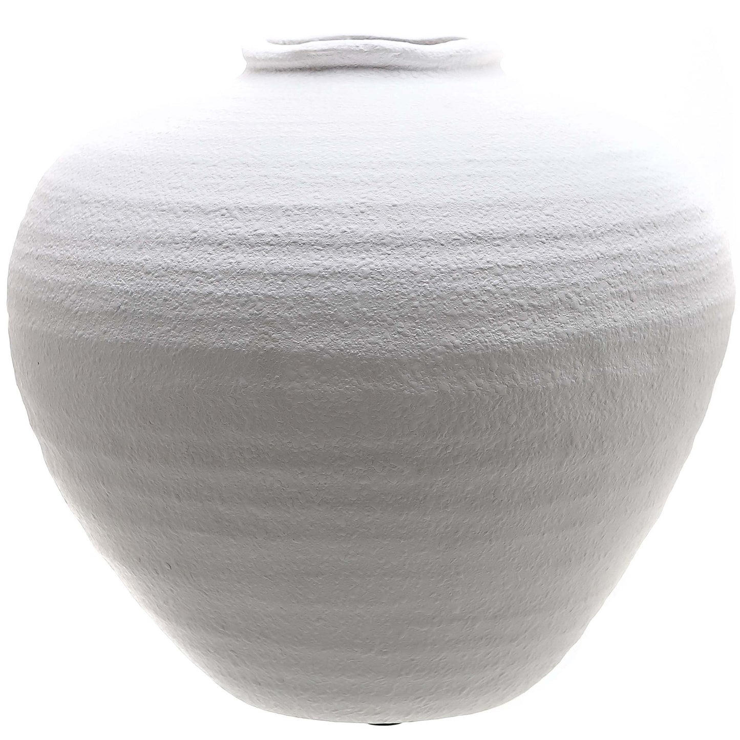 Regola Matt White Ceramic Vase image 0