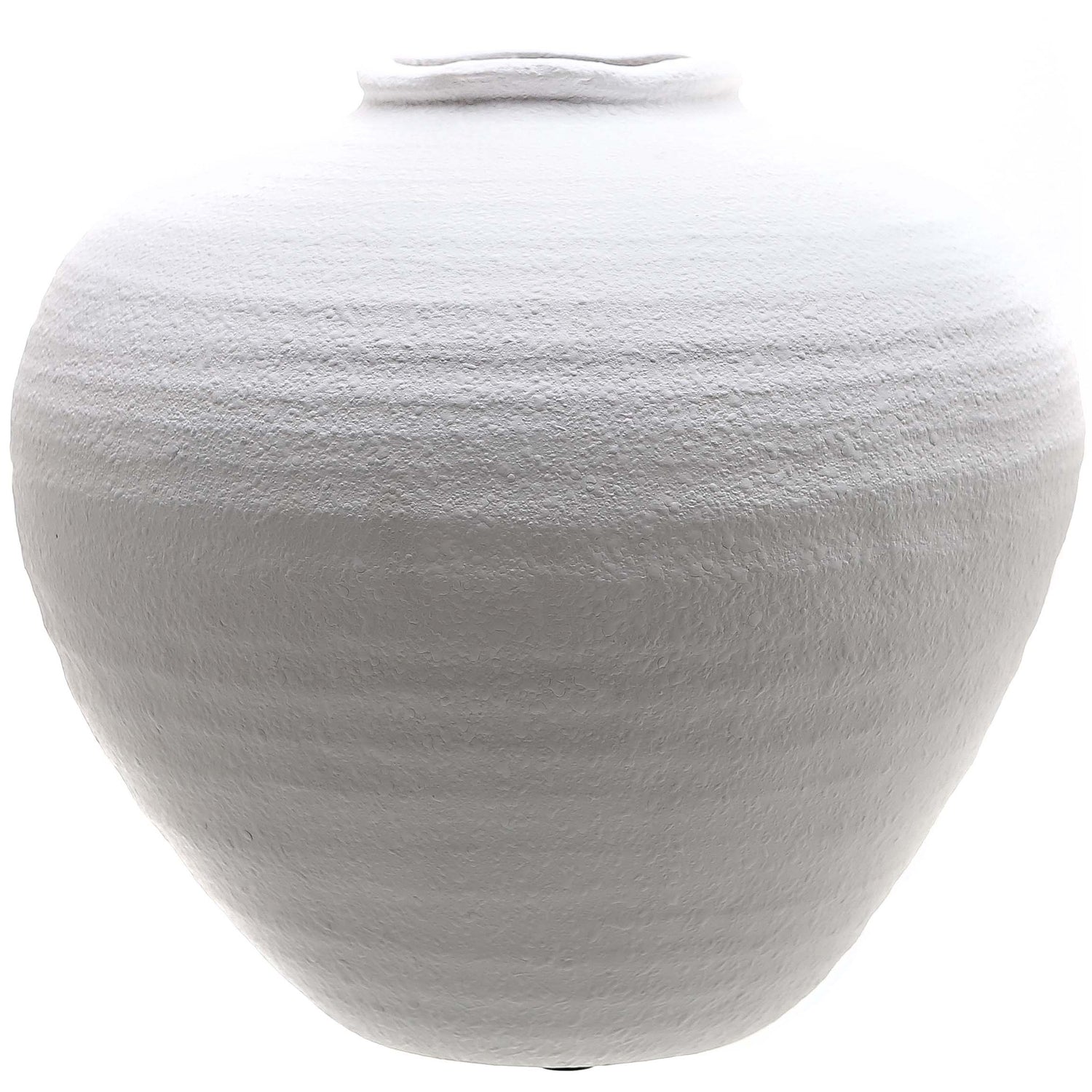 Regola Matt White Ceramic Vase image 0