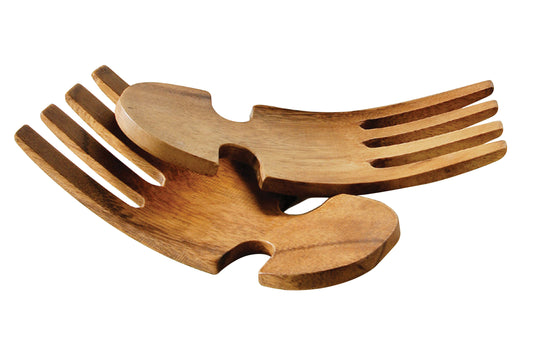 Kora Acacia Salad Hand Servers image 0