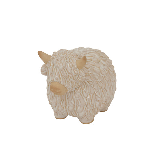 Alora Ceramic Highland Cow image 0