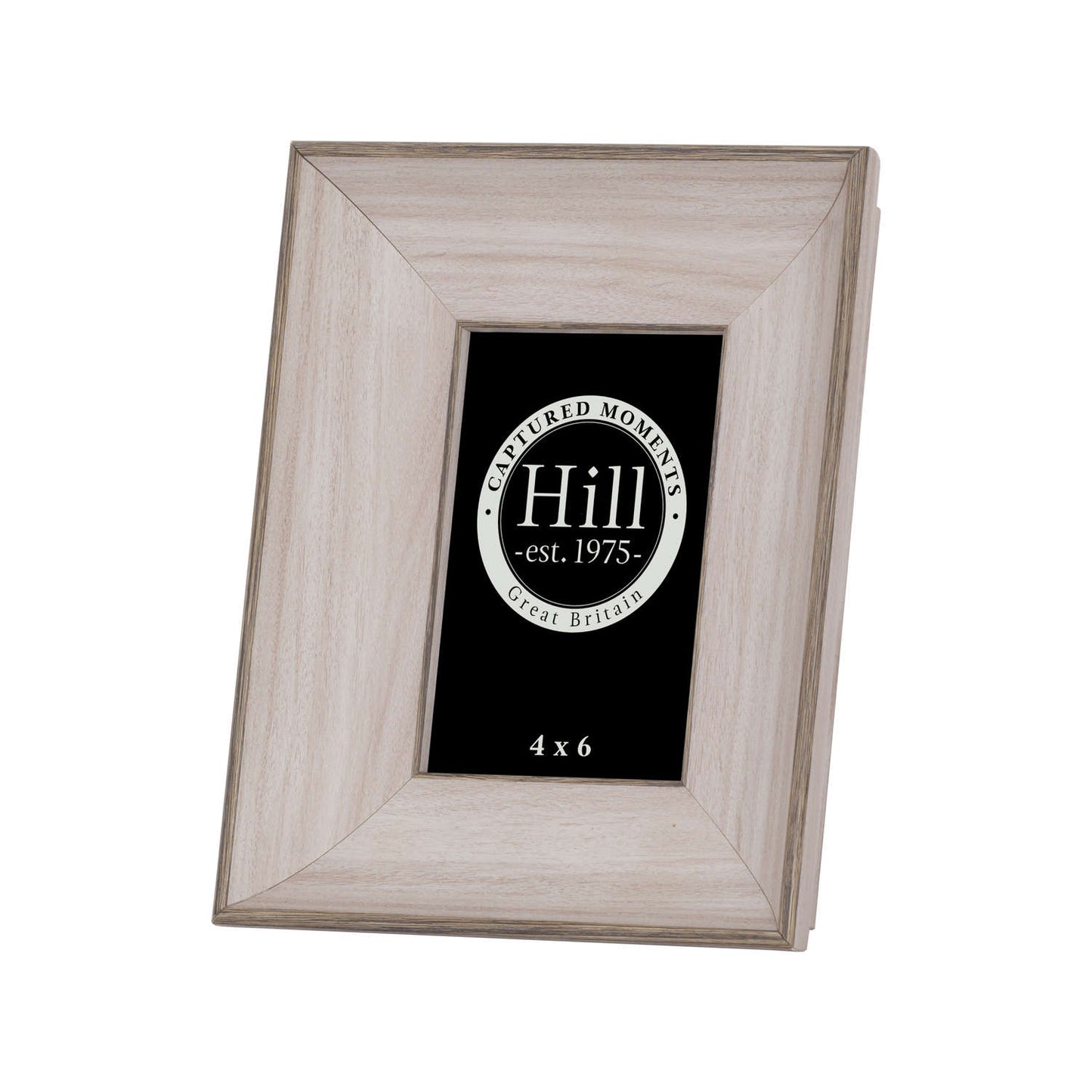 White Washed Wood Photo Frame 4X6 image 0