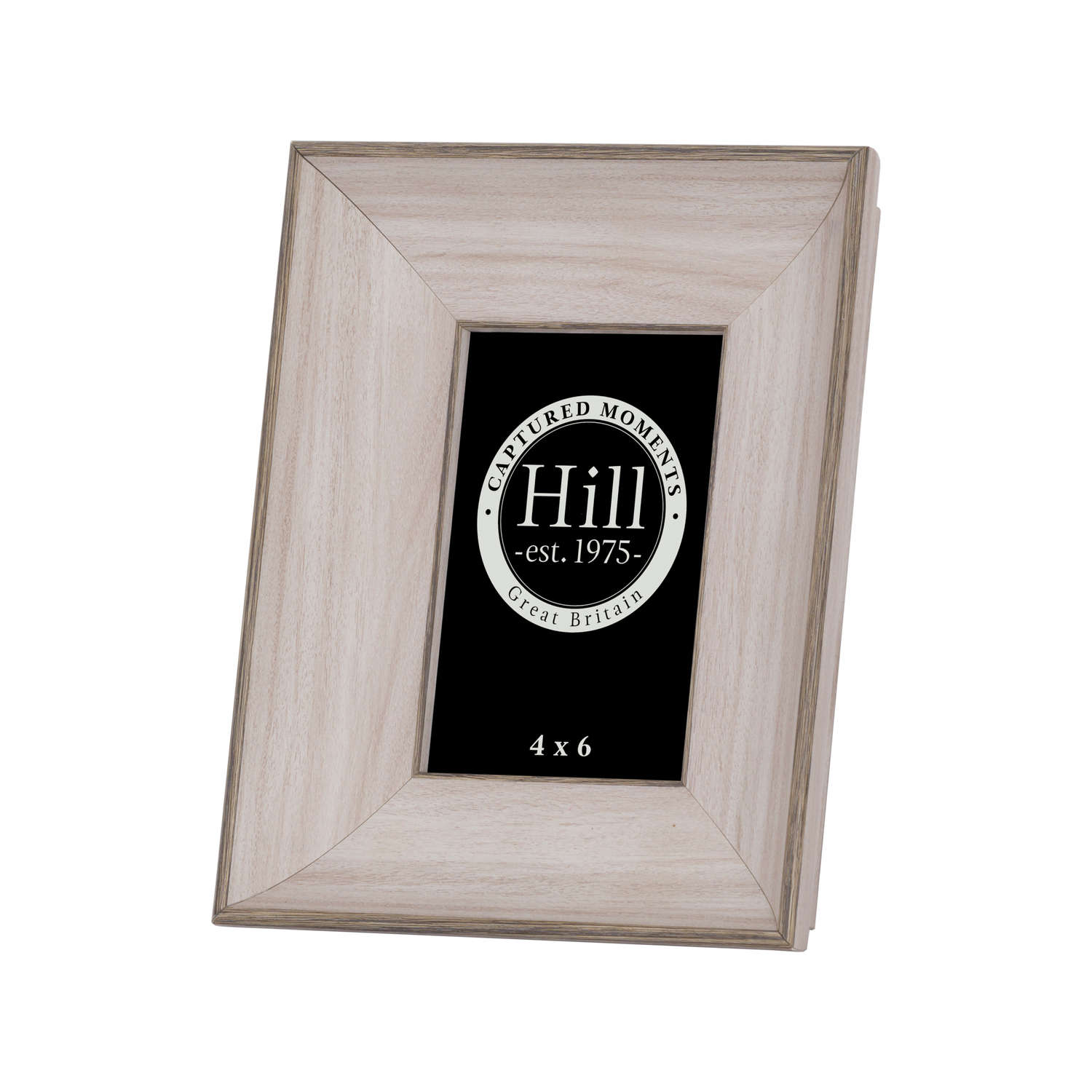 White Washed Wood Photo Frame 4X6 image 0