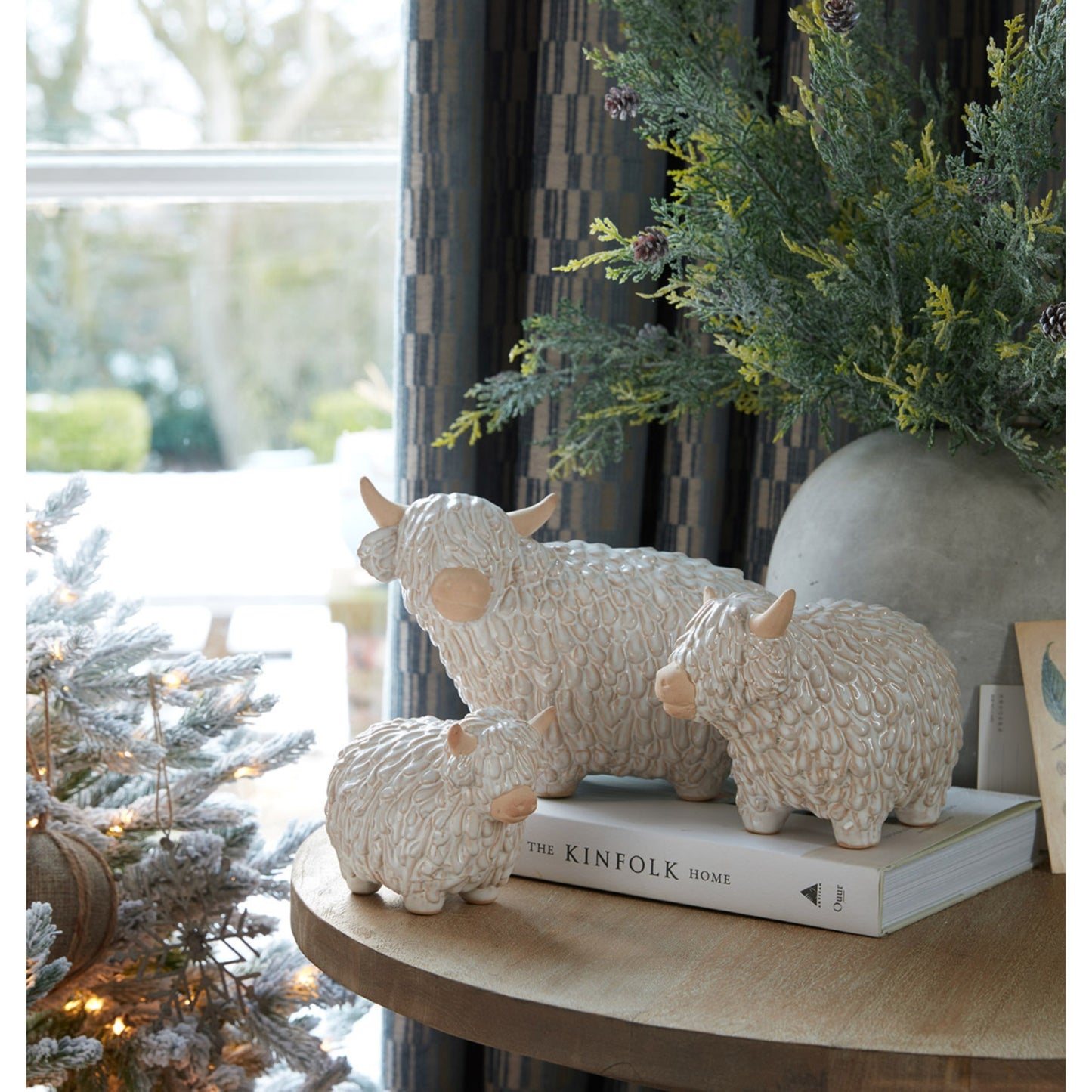 Alora Ceramic Highland Cow image 3