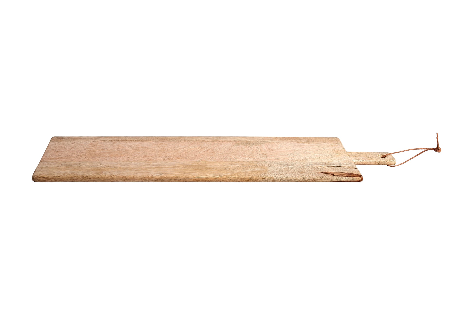 Kolkata Large Mango Wood Paddle Chopping And Serving Board image 0