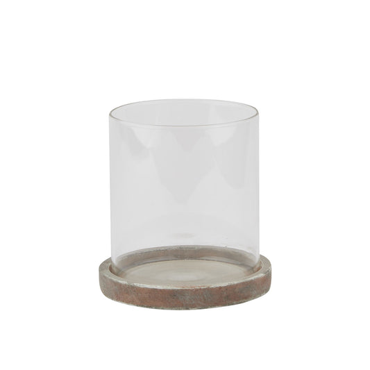 Siena Brown Hurricane Lantern image 0