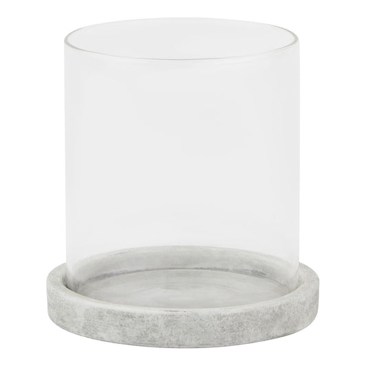 Athena Stone Hurricane Lantern image 0
