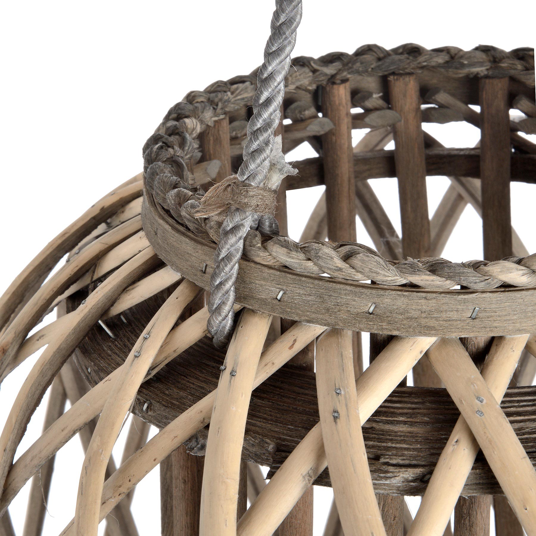 Huge Standing Wicker Lantern image 2