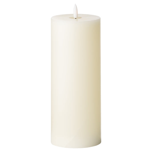 Luxe Collection Natural Glow 3.5 x 9 LED Cream Candle image 0