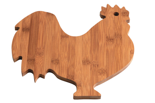 Aleki Bamboo Rooster Chopping and Serving Board image 0