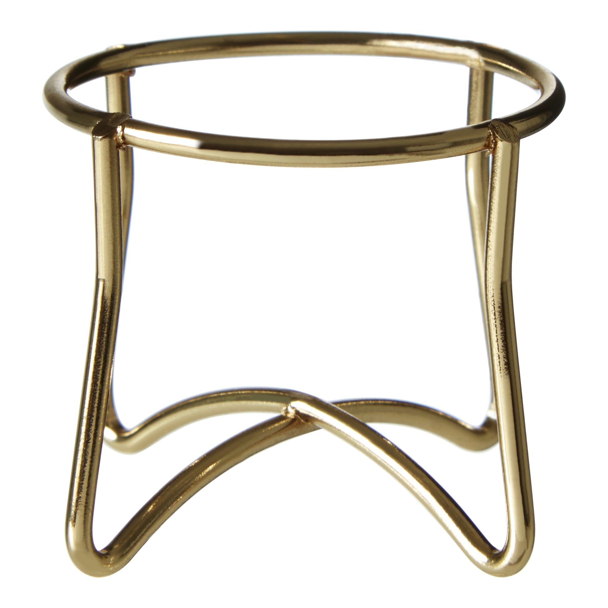 Single Gold Finish Egg Holder image 0