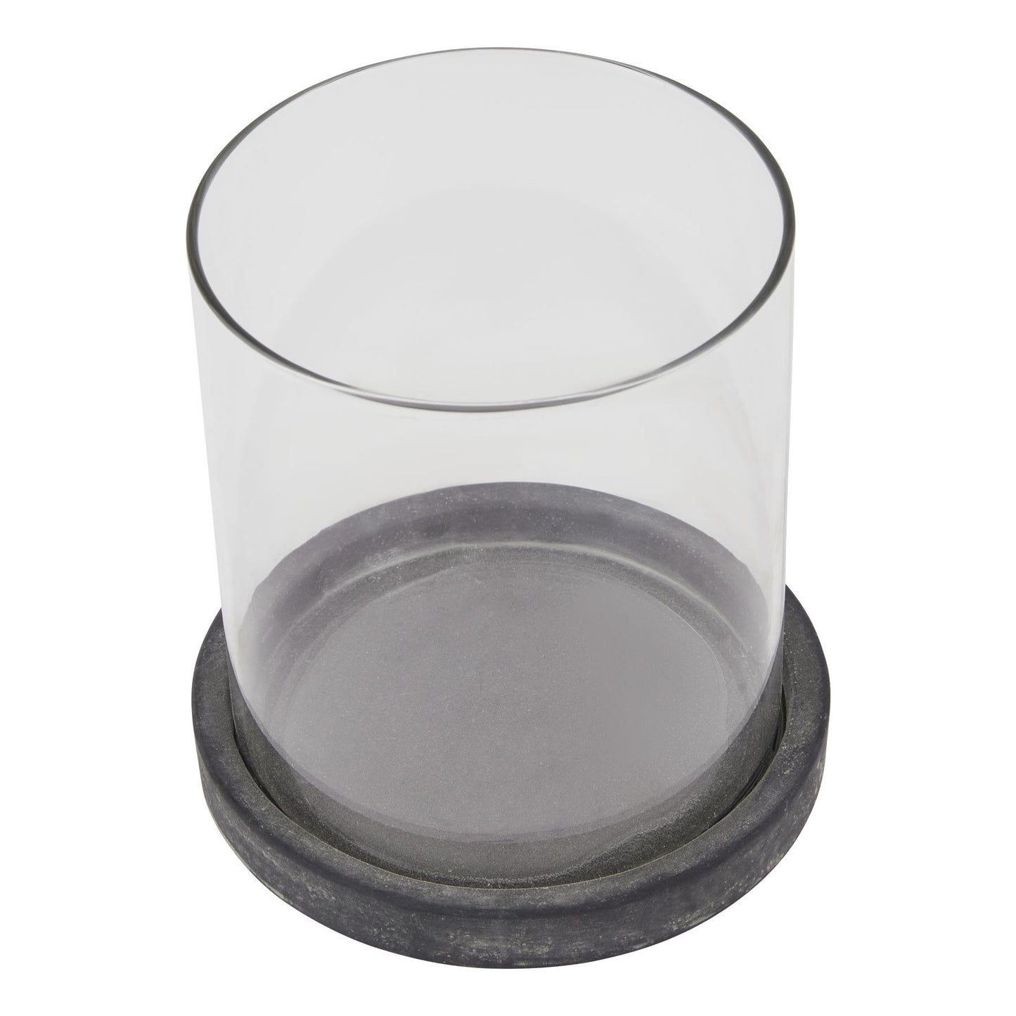 Amalfi Grey Hurricane Lantern image 1