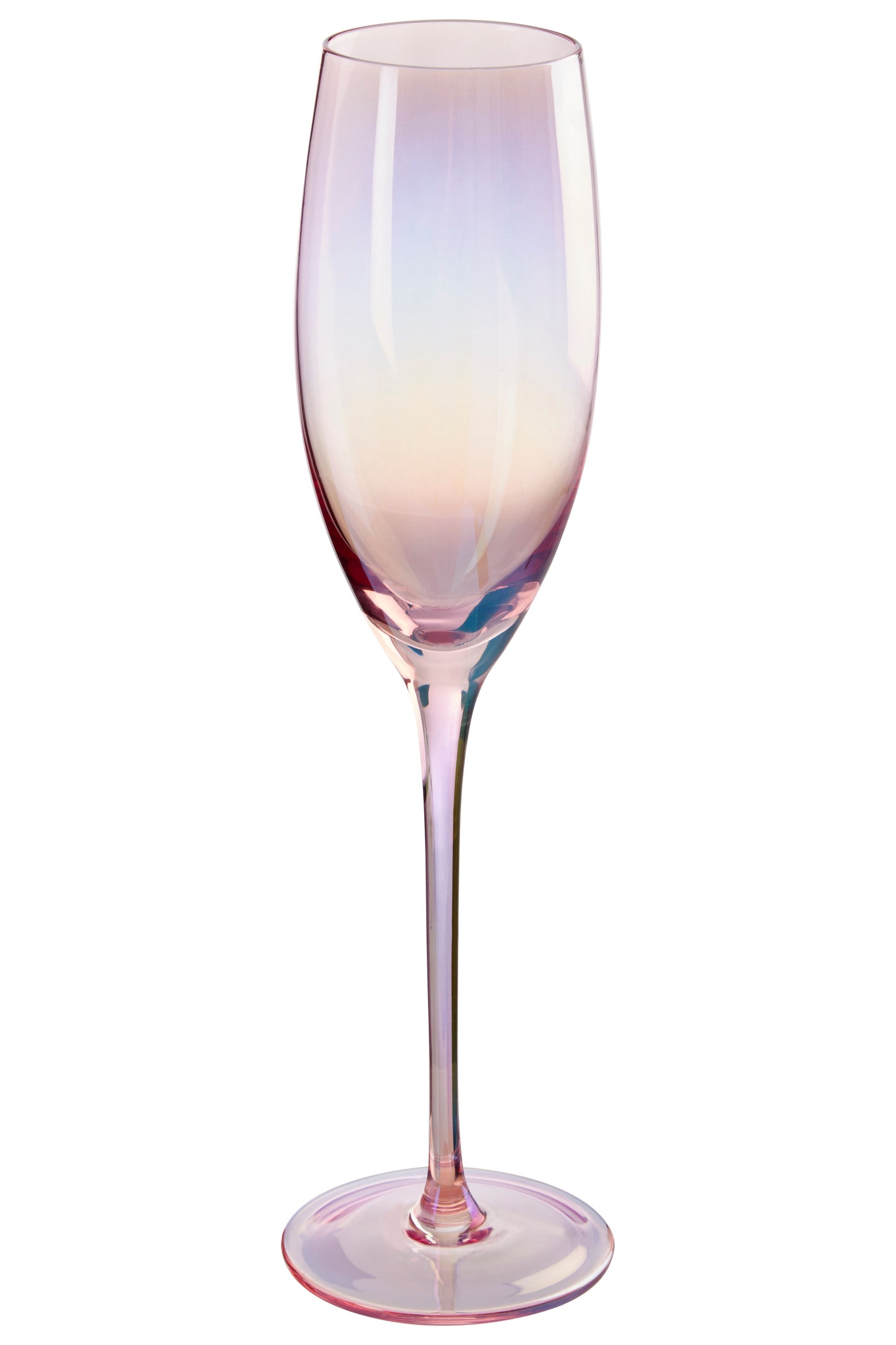 Frosted Deco Set Of 4 Champagne Glasses image 1