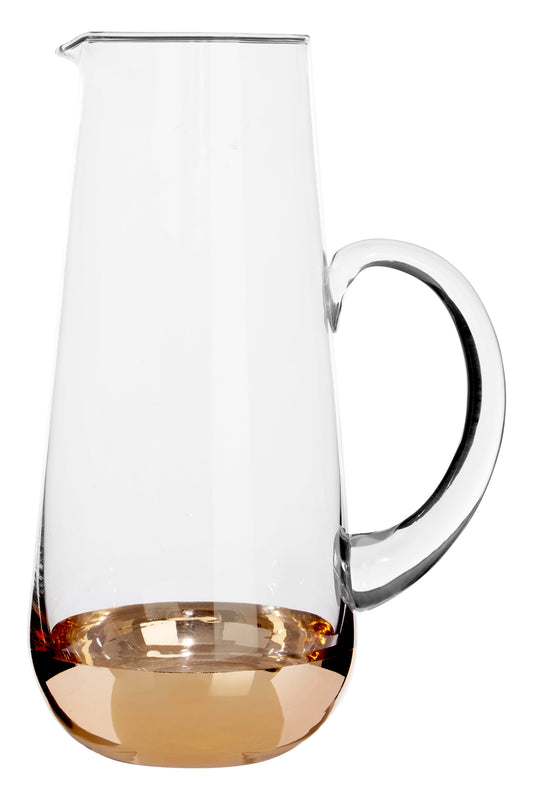 Horizon Large Gold Dipped Pitcher Jug image 0