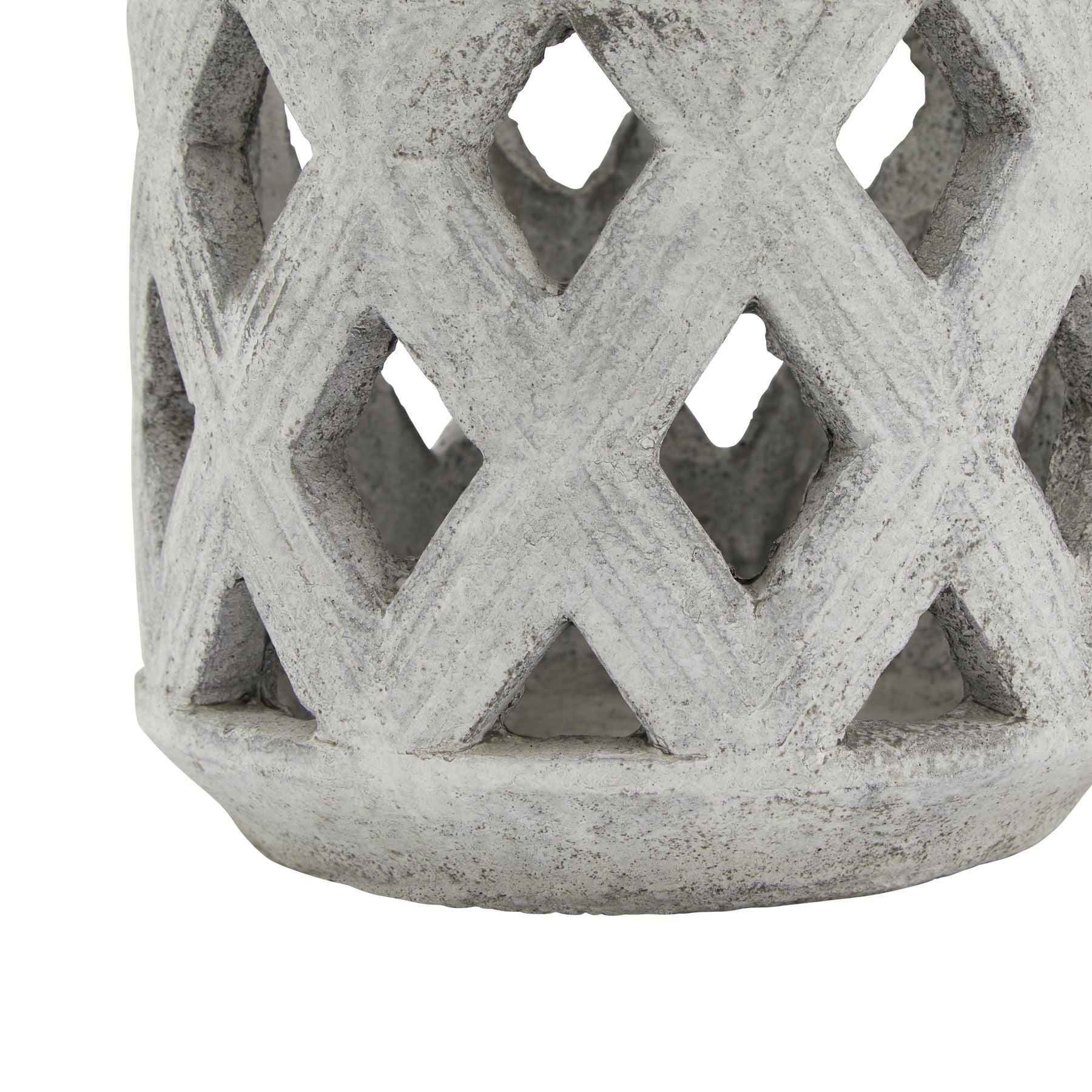 Athena Stone Lattice Lantern image 2