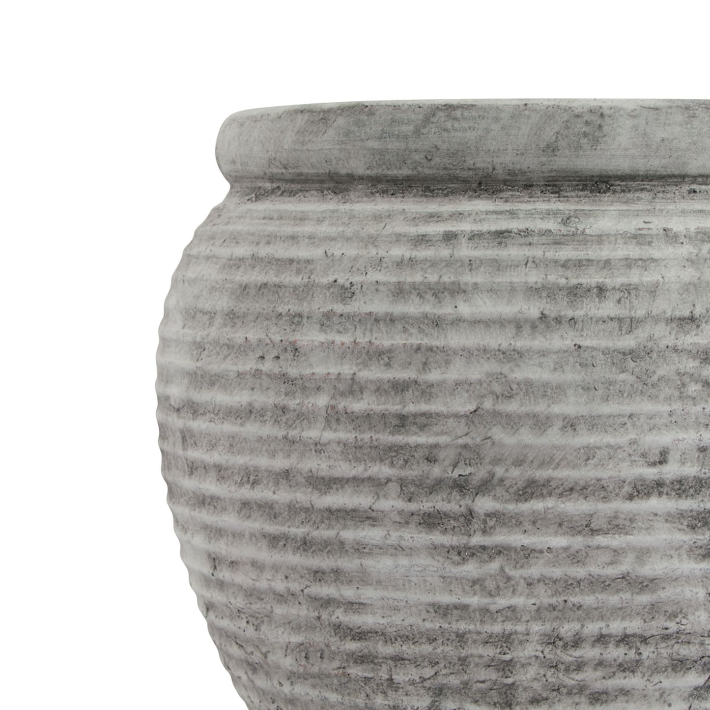 Athena Rimmed Plant Pot image 2