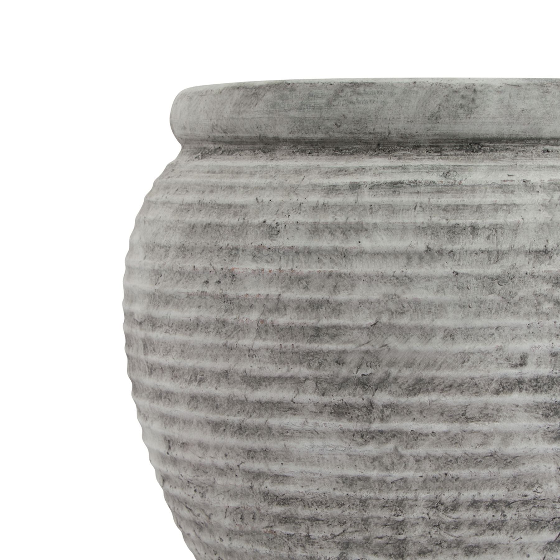 Athena Rimmed Plant Pot image 2