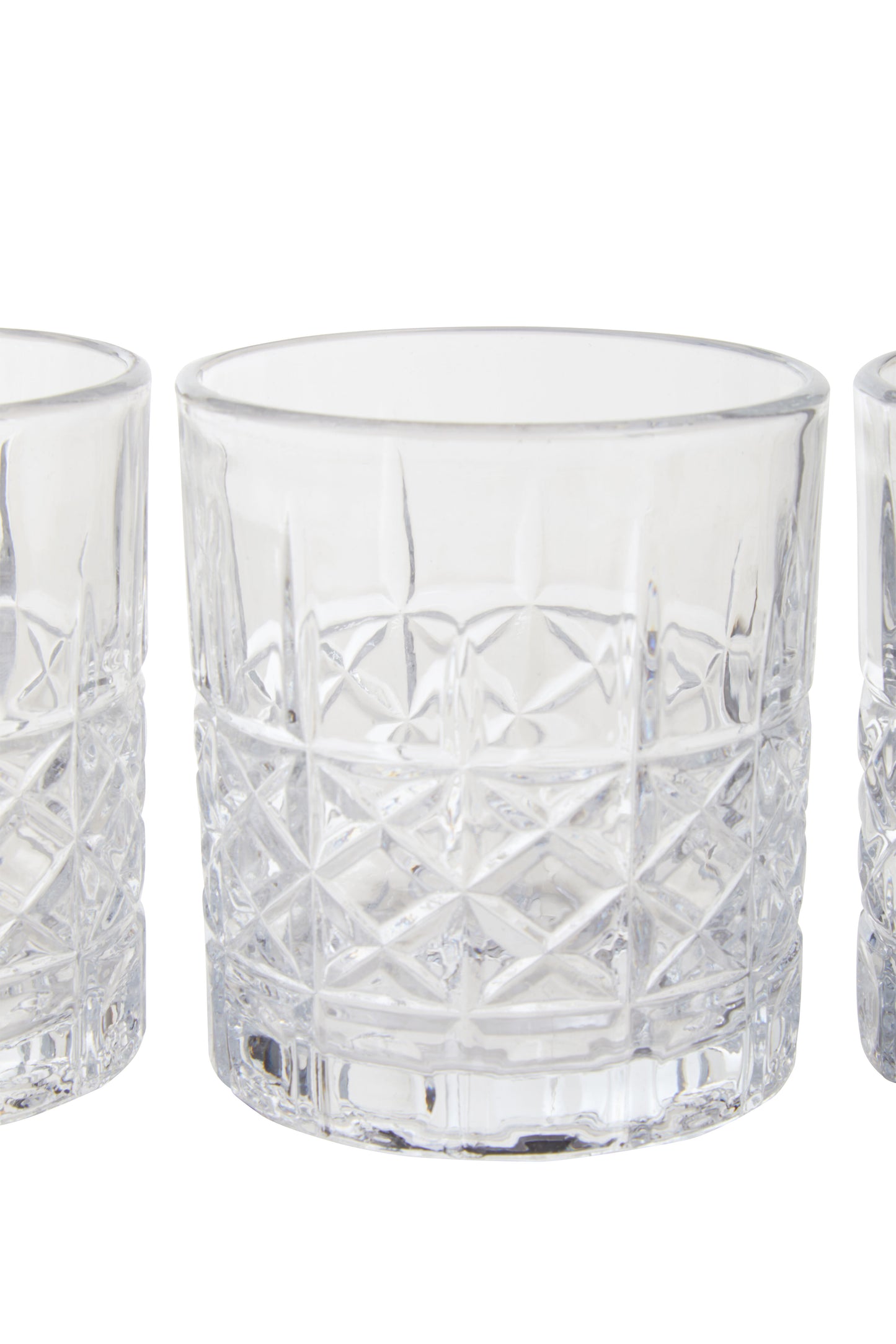 Dayla Diamond Pattern Decanter With Four Glasses image 5