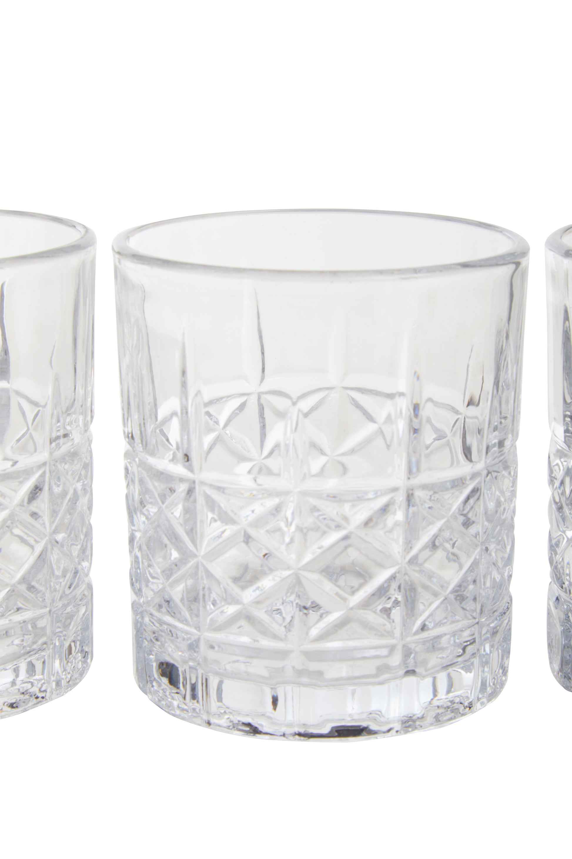 Dayla Diamond Pattern Decanter With Four Glasses image 5