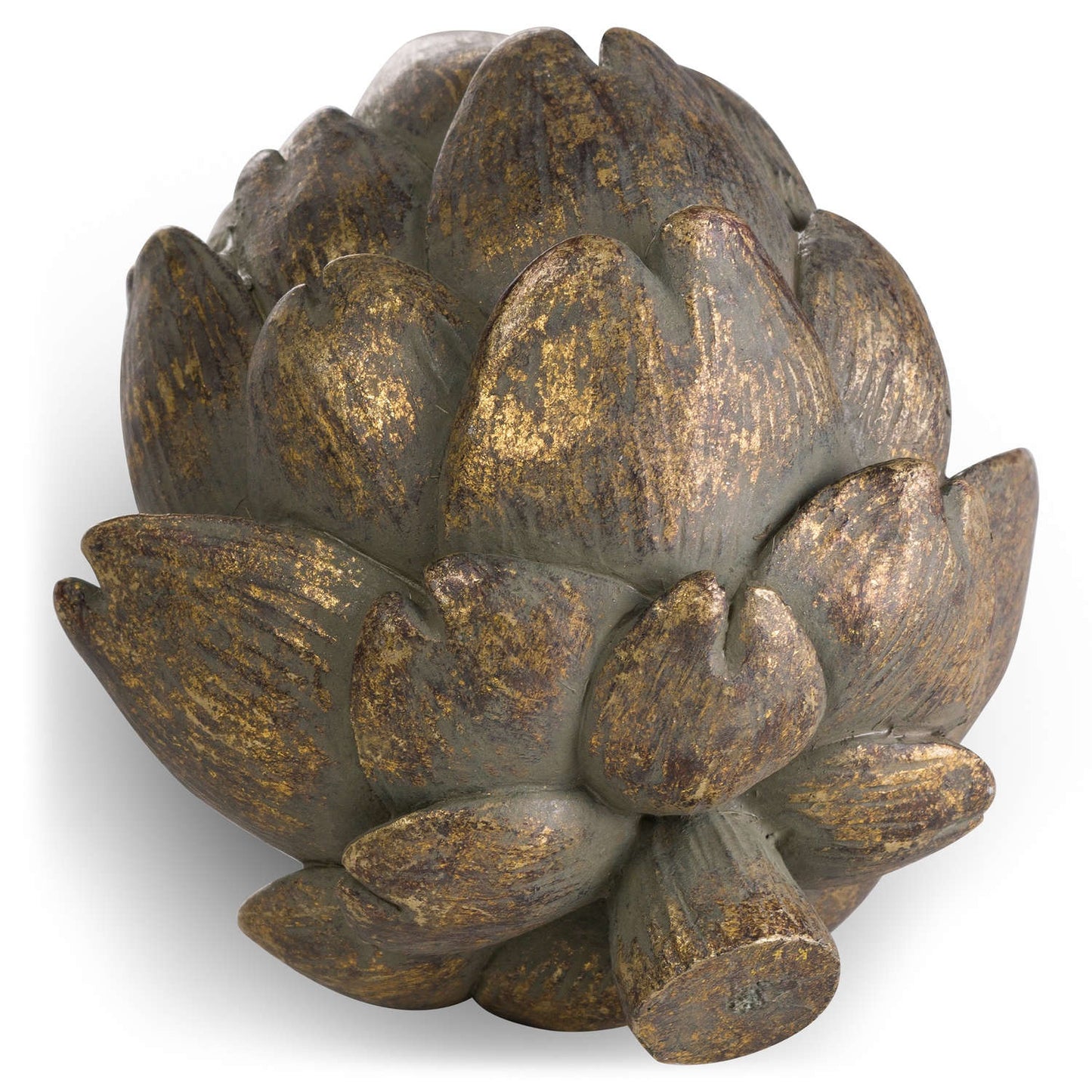 Antique Bronze Large Artichoke Decorative Ornament image 2