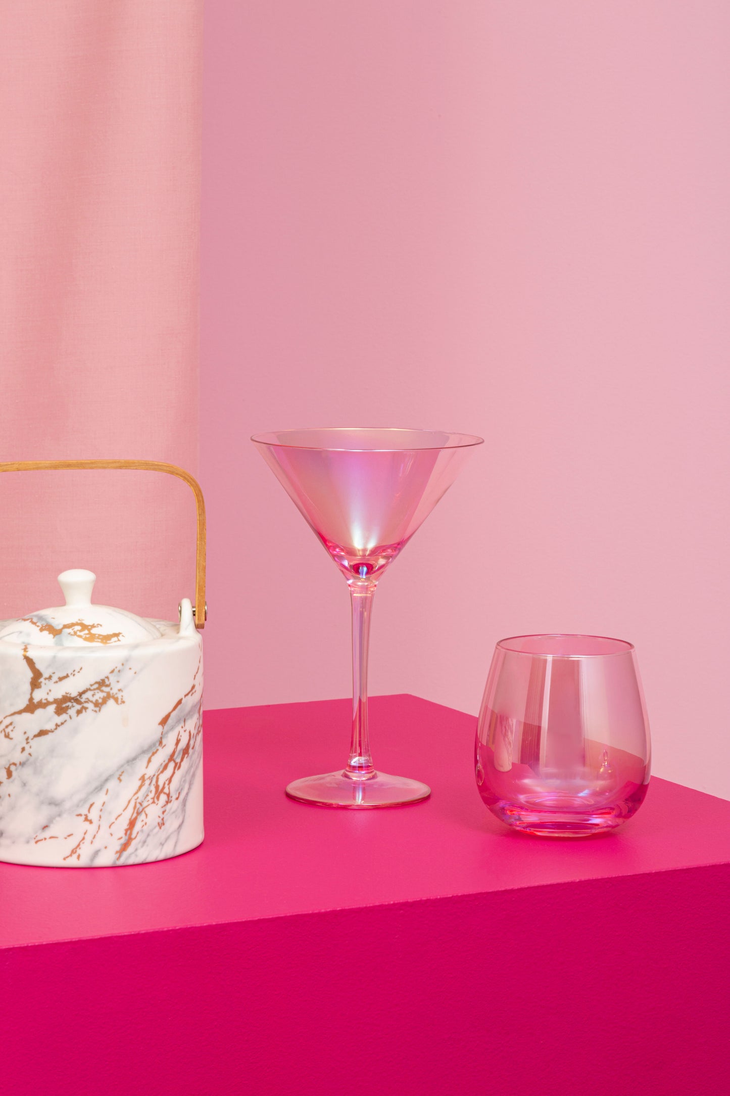 Frosted Deco Set Of 4 Tumbler Glasses image 3