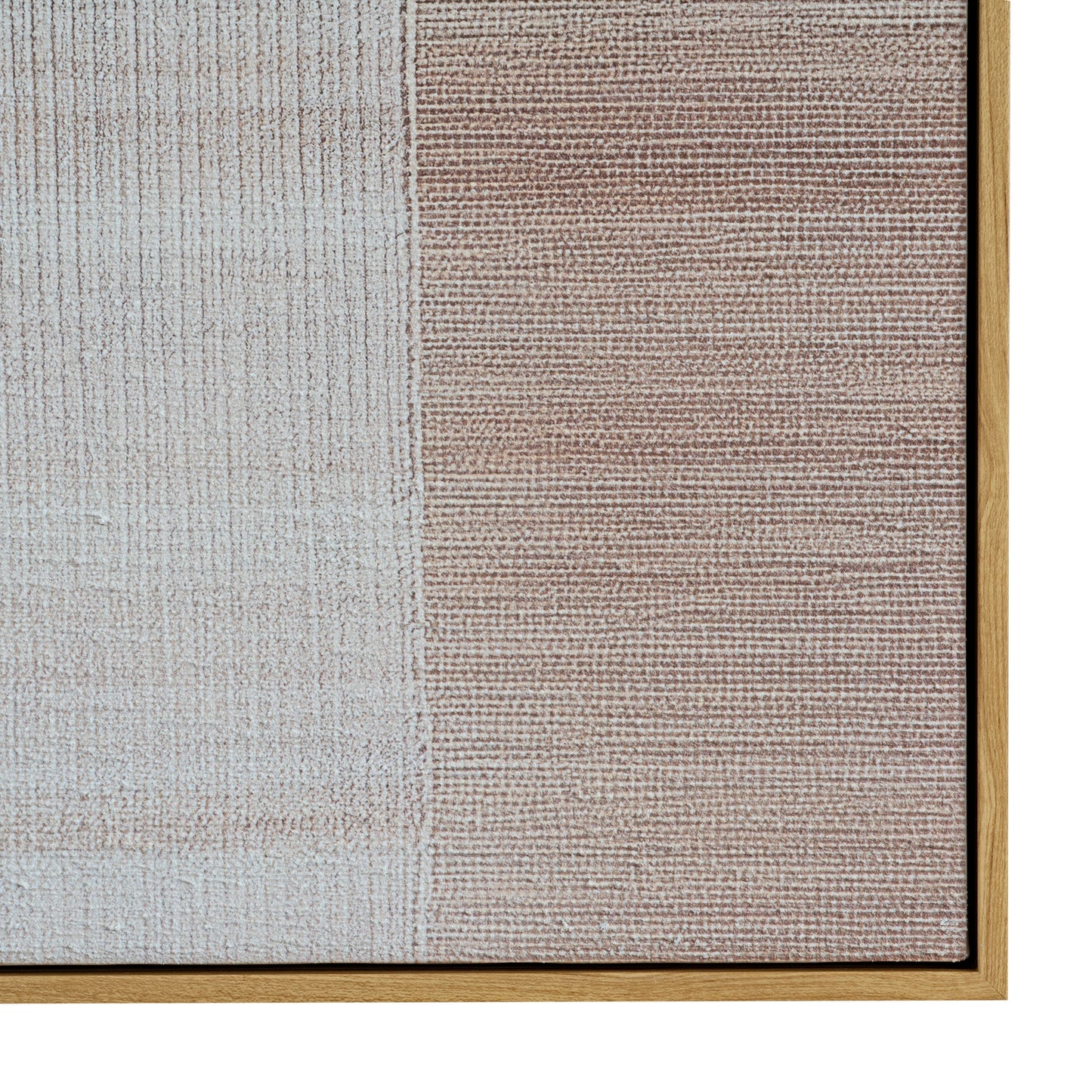 Ivora Hand Painted Large Canvas In Wood Frame