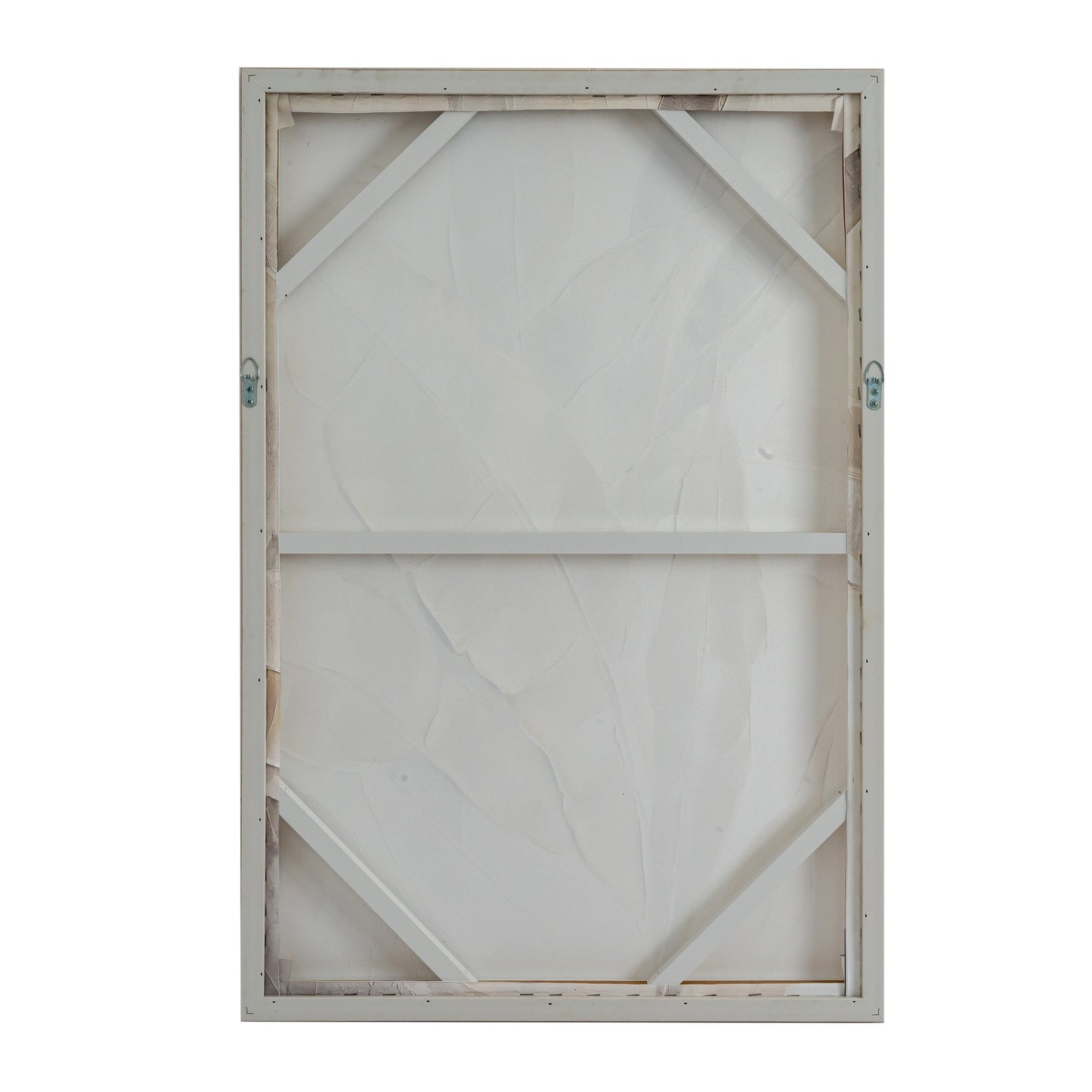 Ivora Hand Painted Large Canvas In Wood Frame