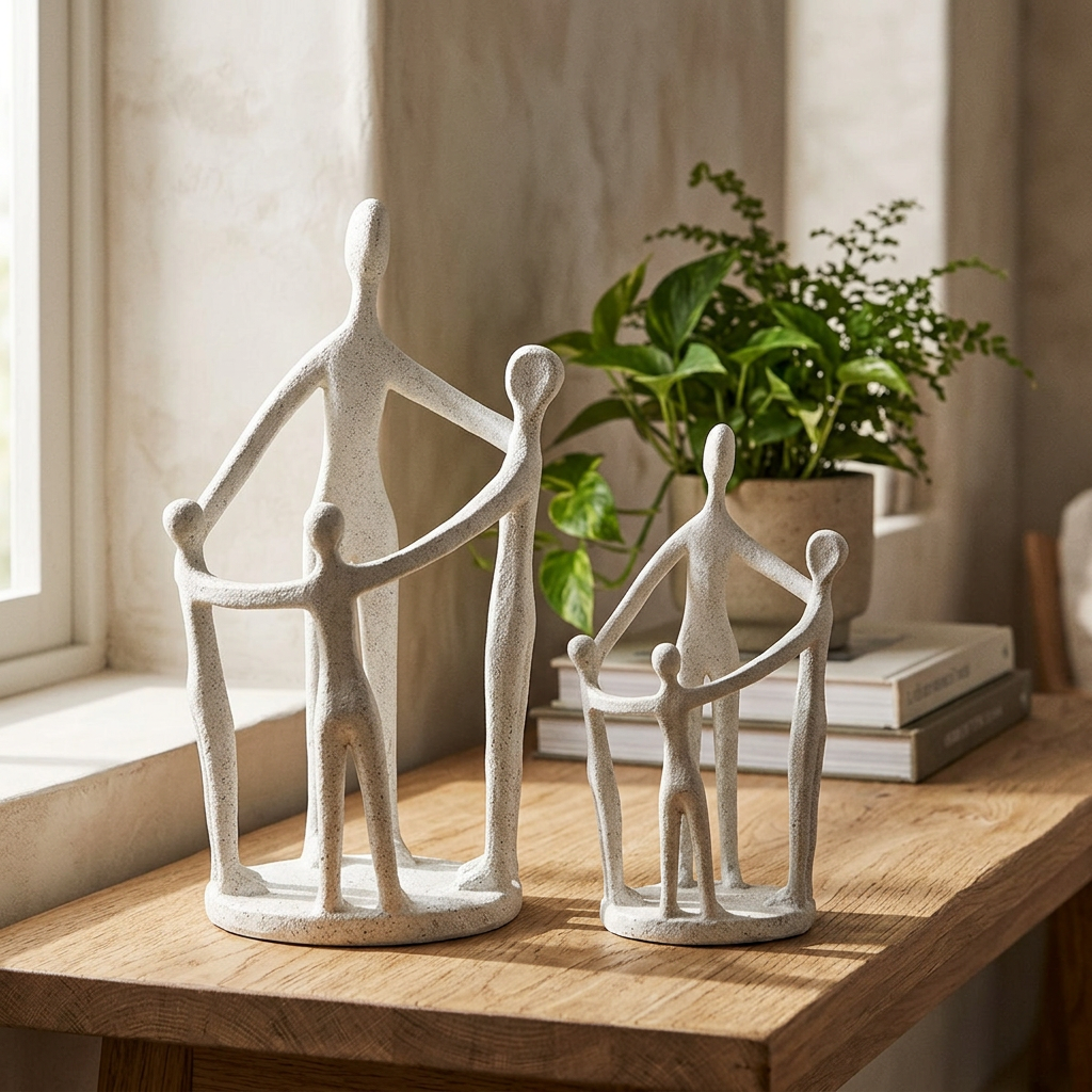 Kin Medium Family Ornament 20cm