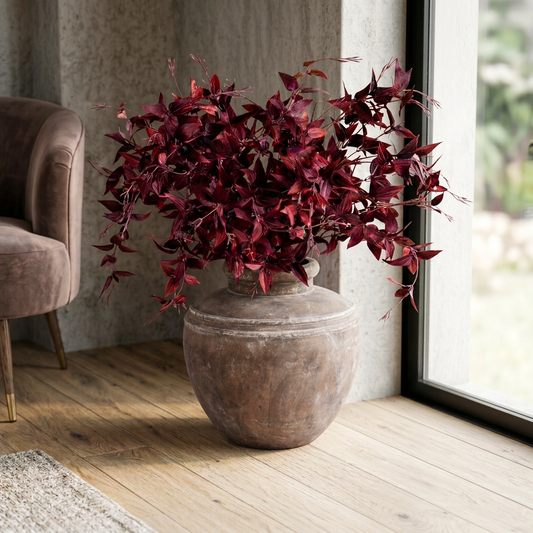 Siena Large Brown Ceramic Water Pot